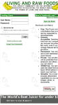 Mobile Screenshot of mail.rawfoods.com